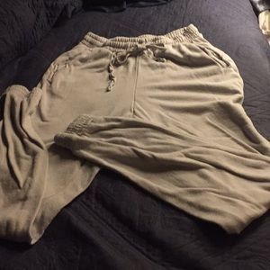 dusty Baby blue sweatpants brandy Melville